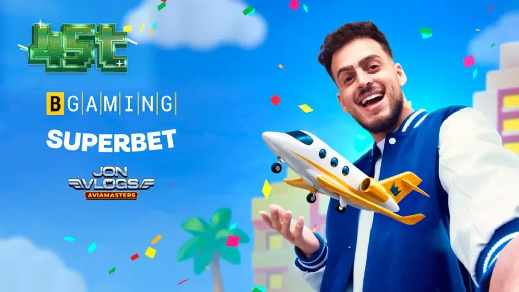 Interface do jogo Jon Vlogs Aviamasters com cenários de cidades icônicas